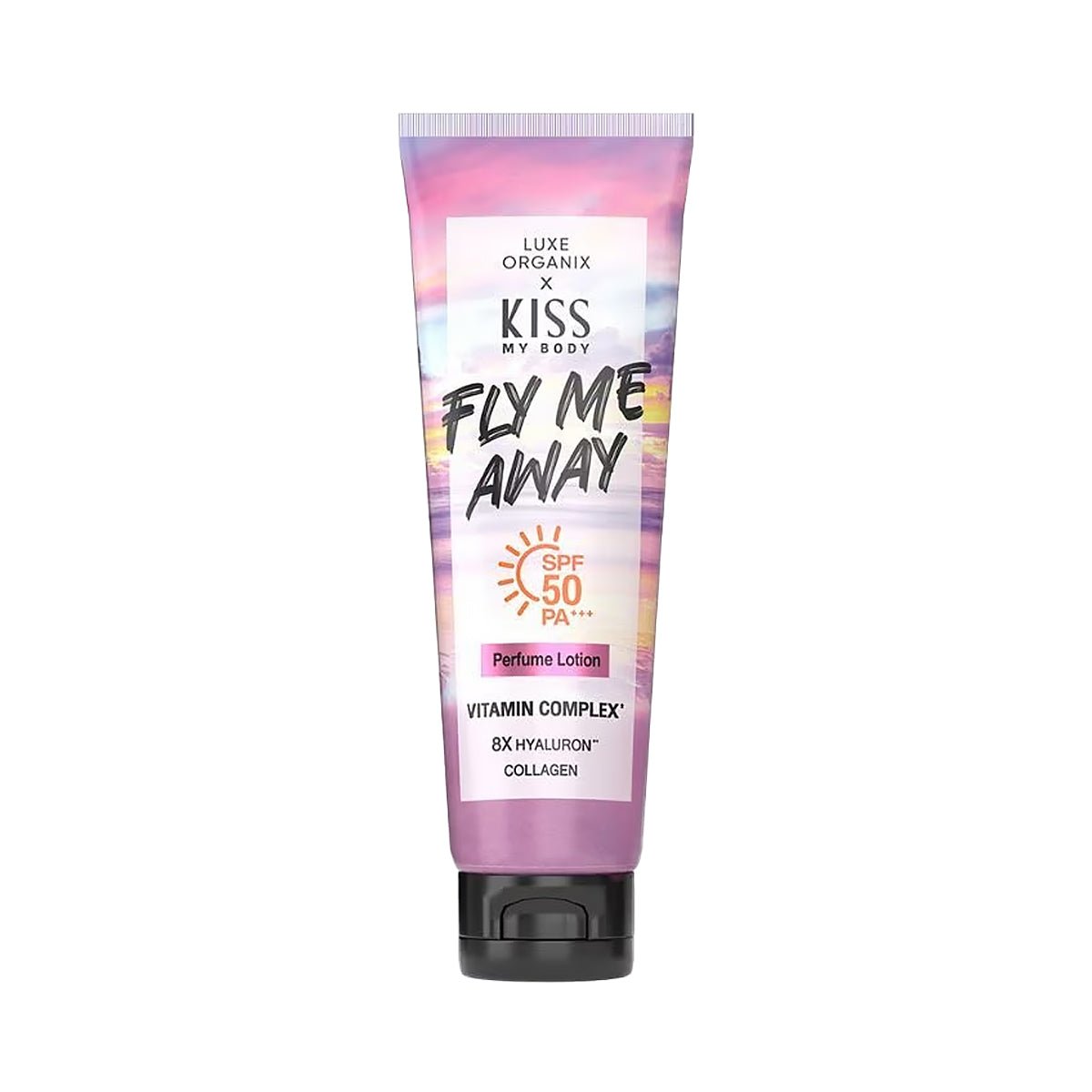 Luxe Organix Kiss My Body Fly Me Away Perfume Lotion SPF 50 PA+ 200g