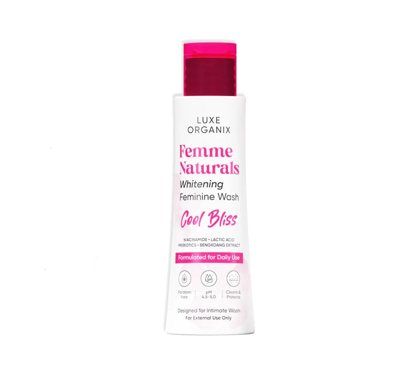 Femme Naturals Whitening Feminine Wash Cool Bliss 120ml