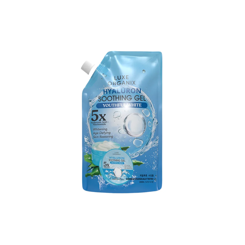 Luxe Organix Hyaluron Youthful White Soothing Gel 200ml