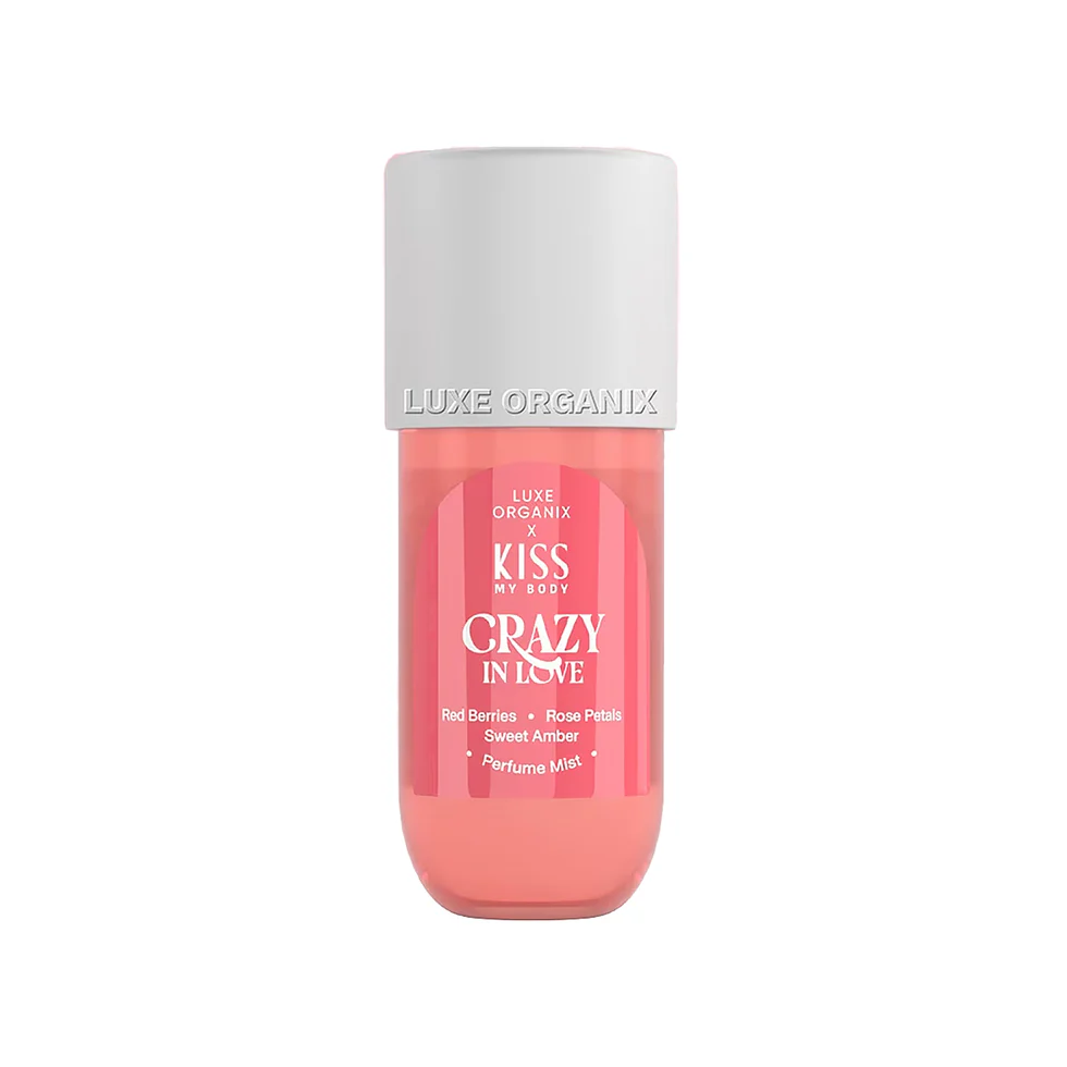Luxe Organix Kiss My Body Crazy In Love Perfume Mist 88ml