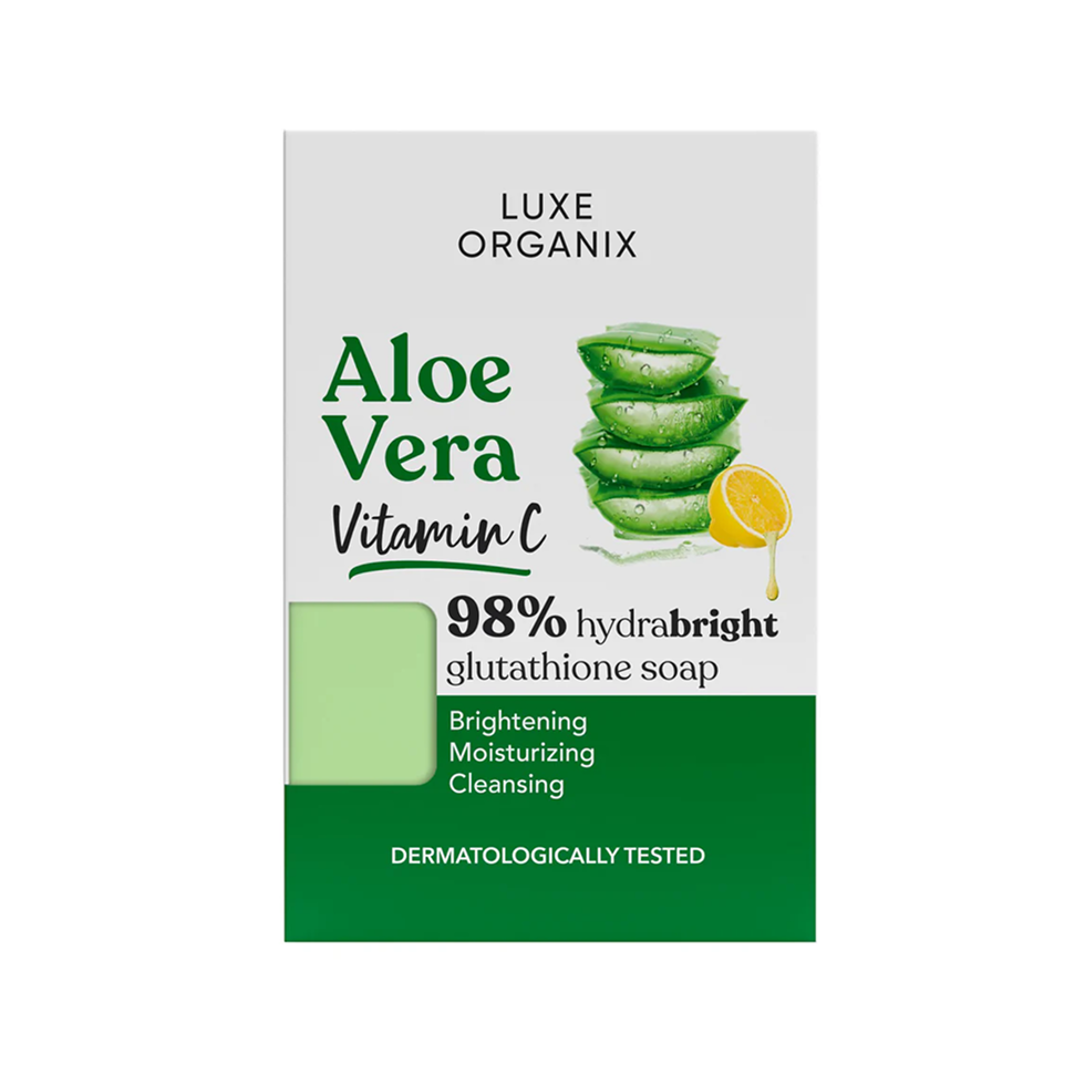 98% Aloe Vera Natural Soap with Vitamin C and Glutathione