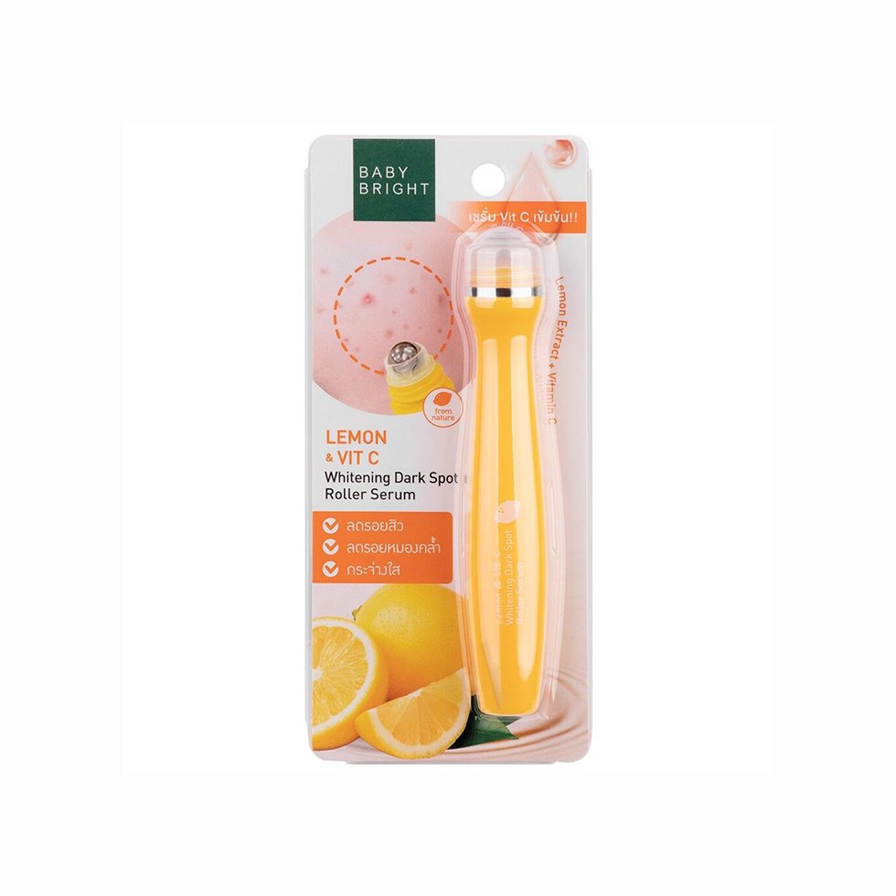Baby Bright Lemon & Vit C Whitening Dark Spot Roller Serum