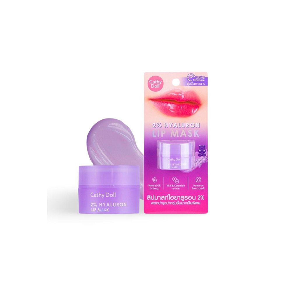 Cathy Doll 2% Hyaluron Lip Mask Bubble Gum