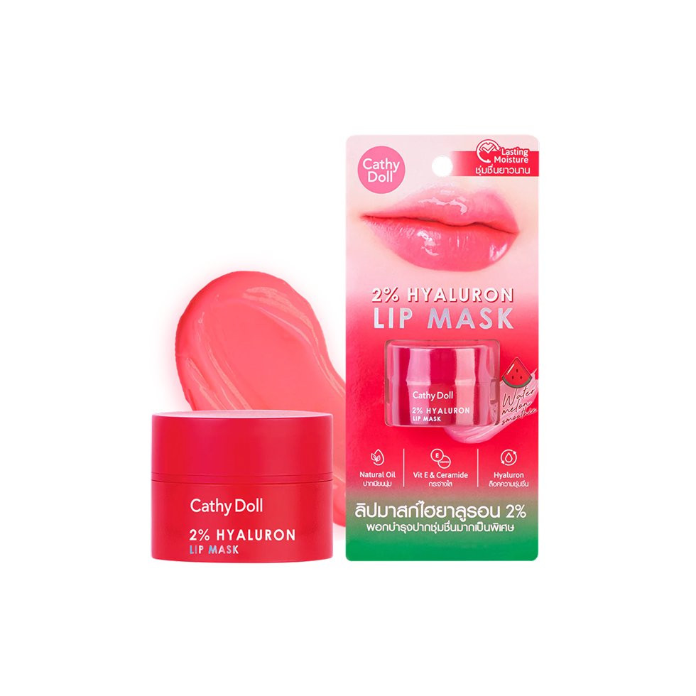 Cathy Doll 2% Hyaluron Lip Mask Watermelon