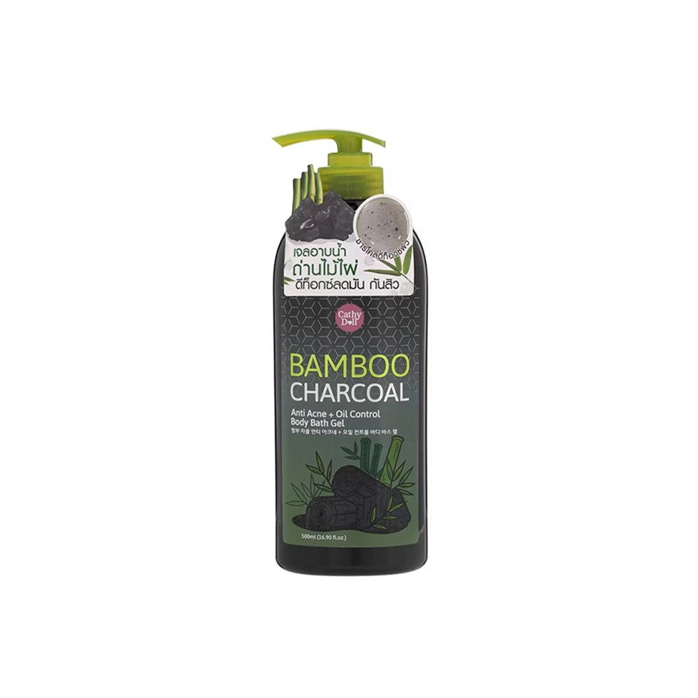 Cathy Doll Bamboo Charcoal Anti-Acne Bath Gel (500ml)