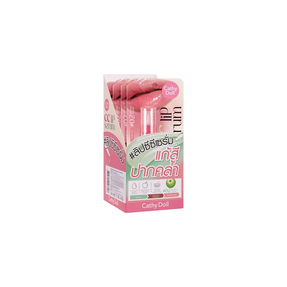 Cathy Doll CC Lip Serum - 02 Green Apple
