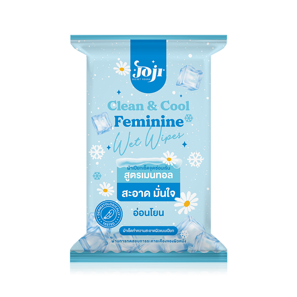 Joji Clean & Cool Feminine Wet Wipes