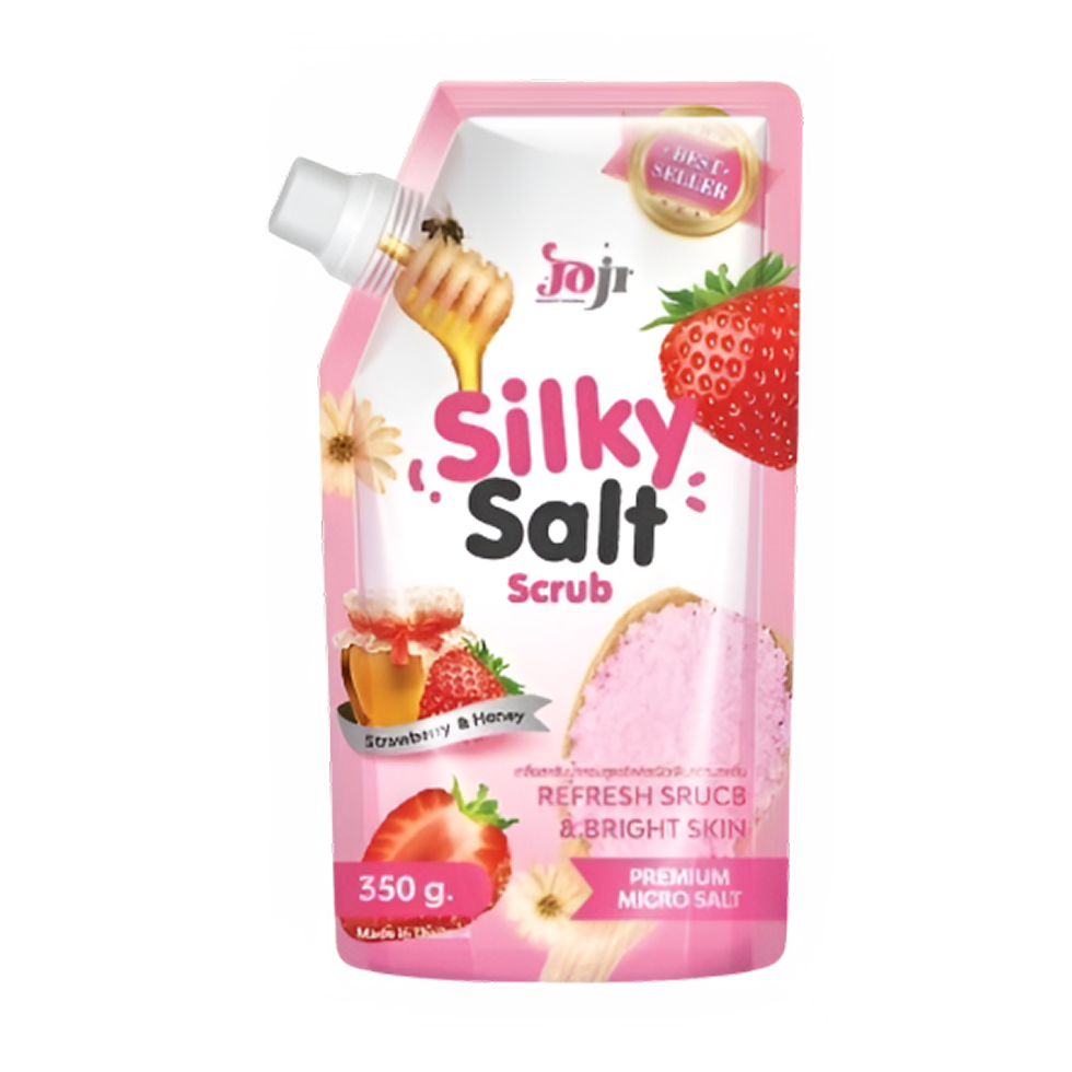 Joji Silky Salt Scrub Strawberry & Honey