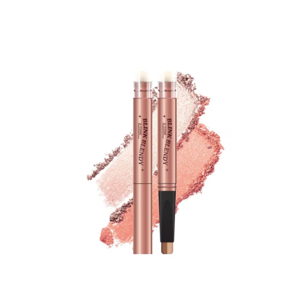 Lemon Me Blink Blendy 2Tone Eye Shadow Stick 04 Sweet Coraler