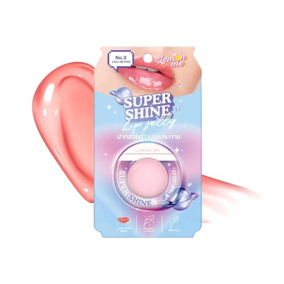 Lemon Me Super Shine Lip Jelly 02 Call Me Pink