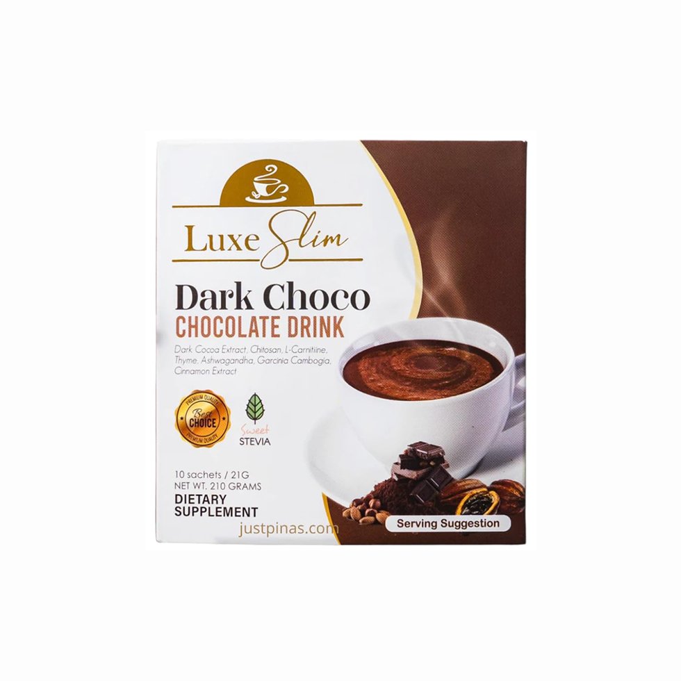 Luxe Beauty Dark Choco Chocolate Drink
