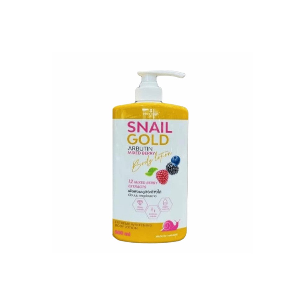 Precious Skin Snail Gold Arbutin Mix Berry Body Lotion