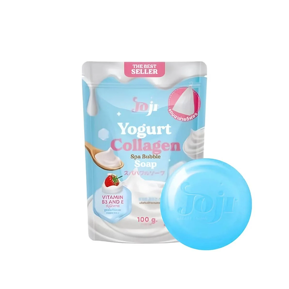 joji yogurt collagen spa bubble soap