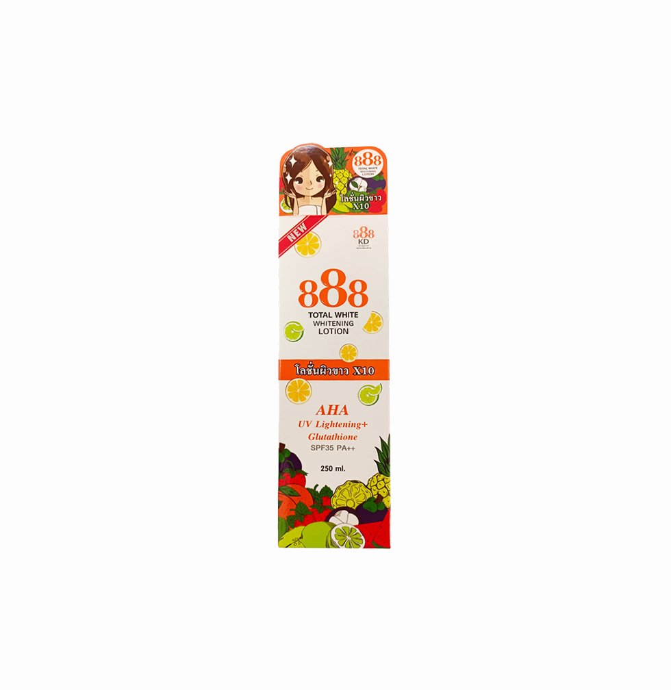 888 Total White Whitening Lotion