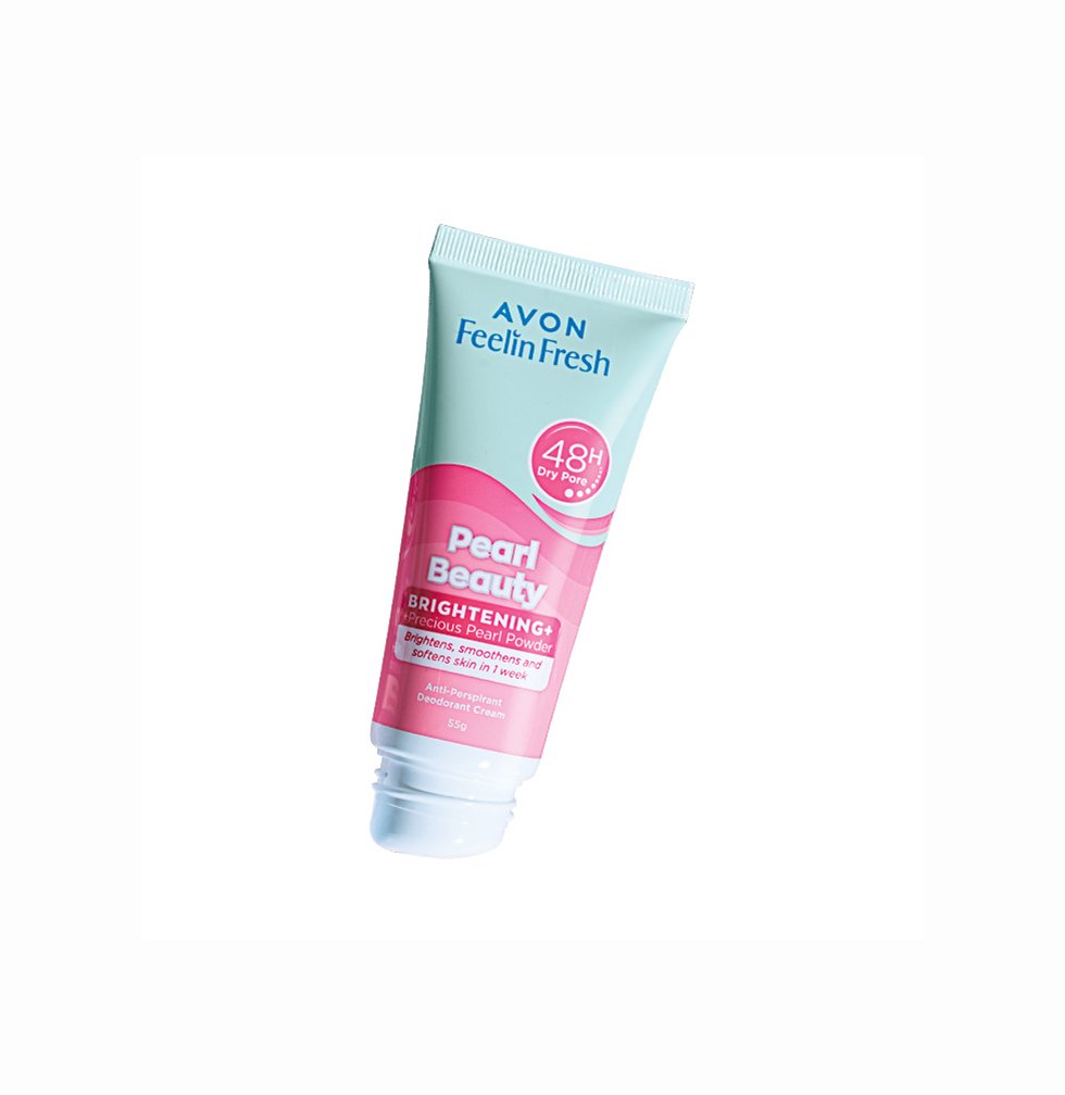 Avon Feeling Fresh Beauty Brightening + Precious Pearl Powder Deodorant Cream