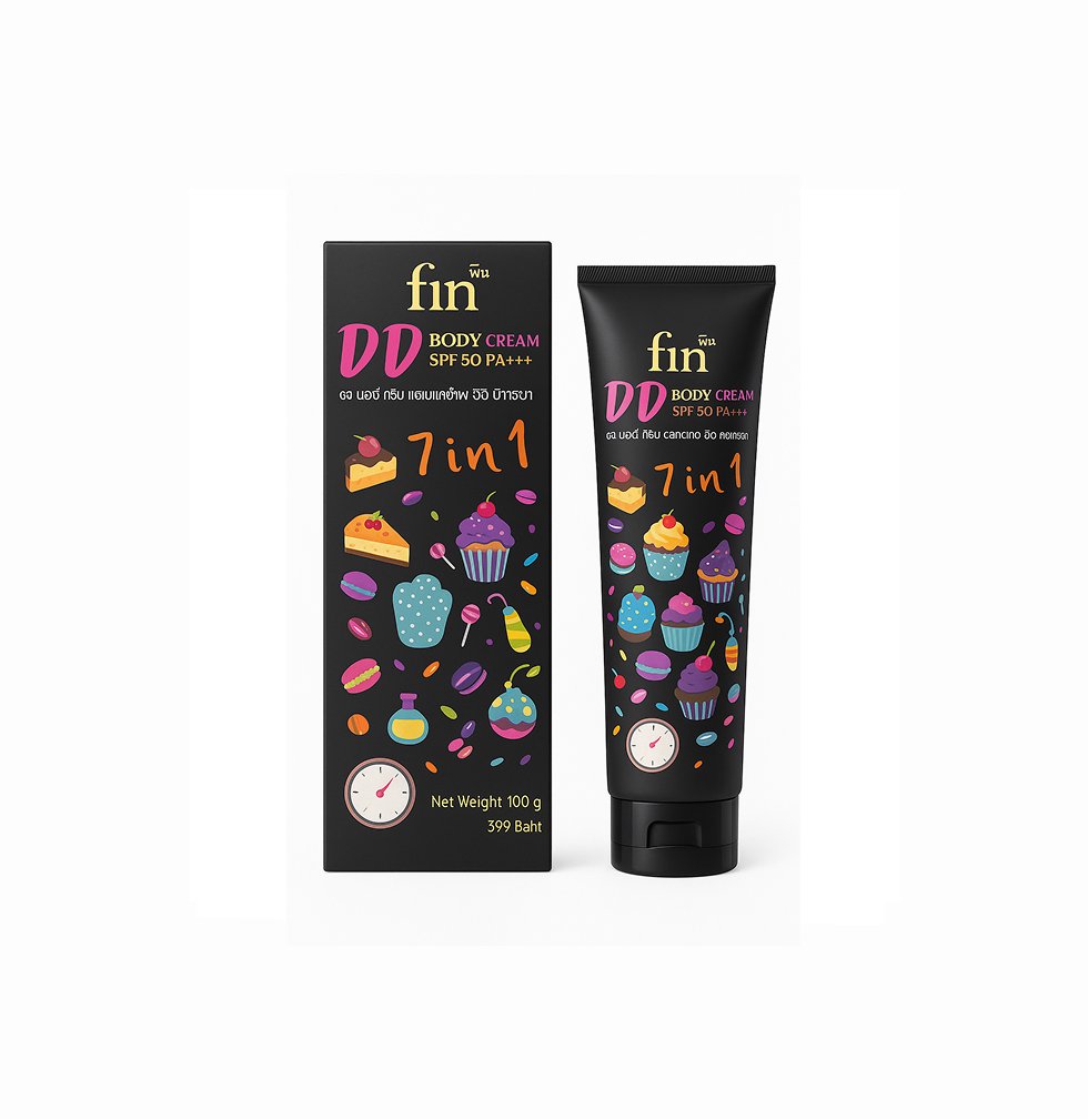 Fin DD Body Cream SPF 50+ PA+++