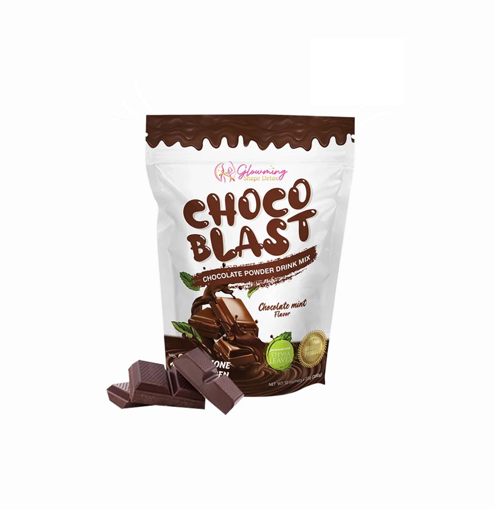 Glowming Shape Detox Choco Blast Chocolate powder Drink Mix