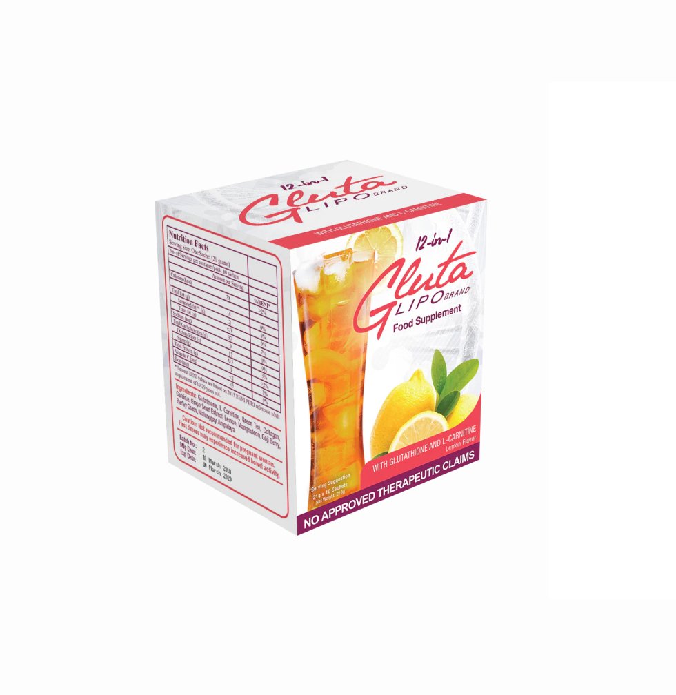 Gluta Lipo Brand 12 in 1 Herbal Proprietary Blend