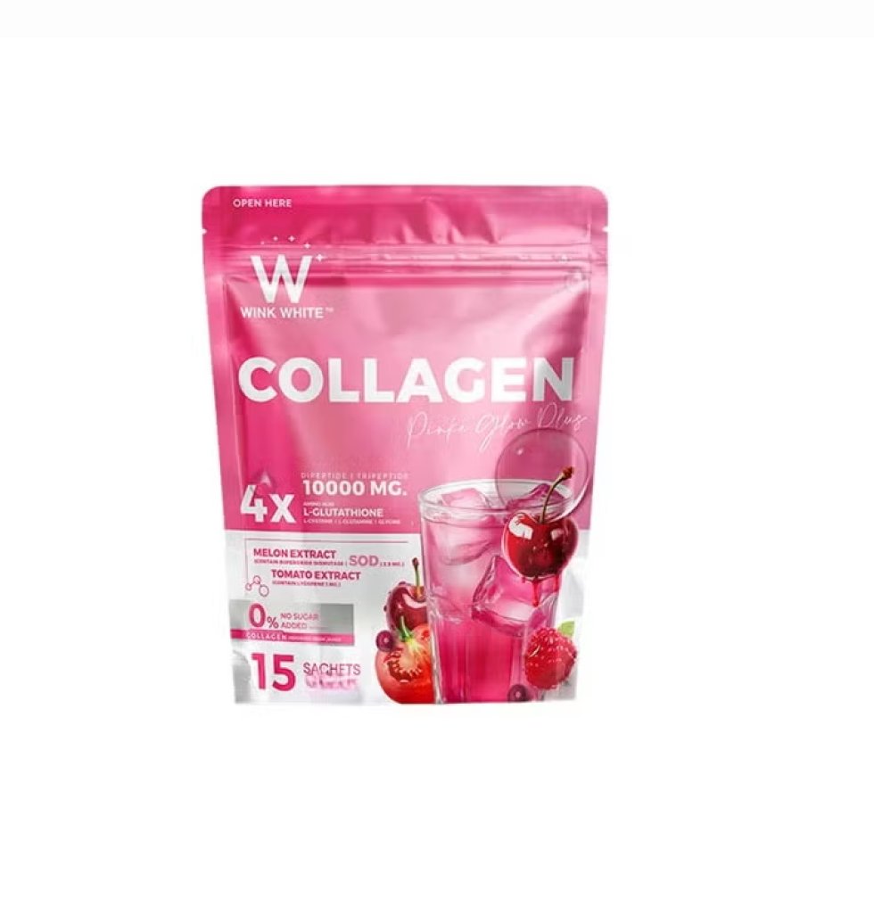 Wink White Collagen Pink Glow Plus