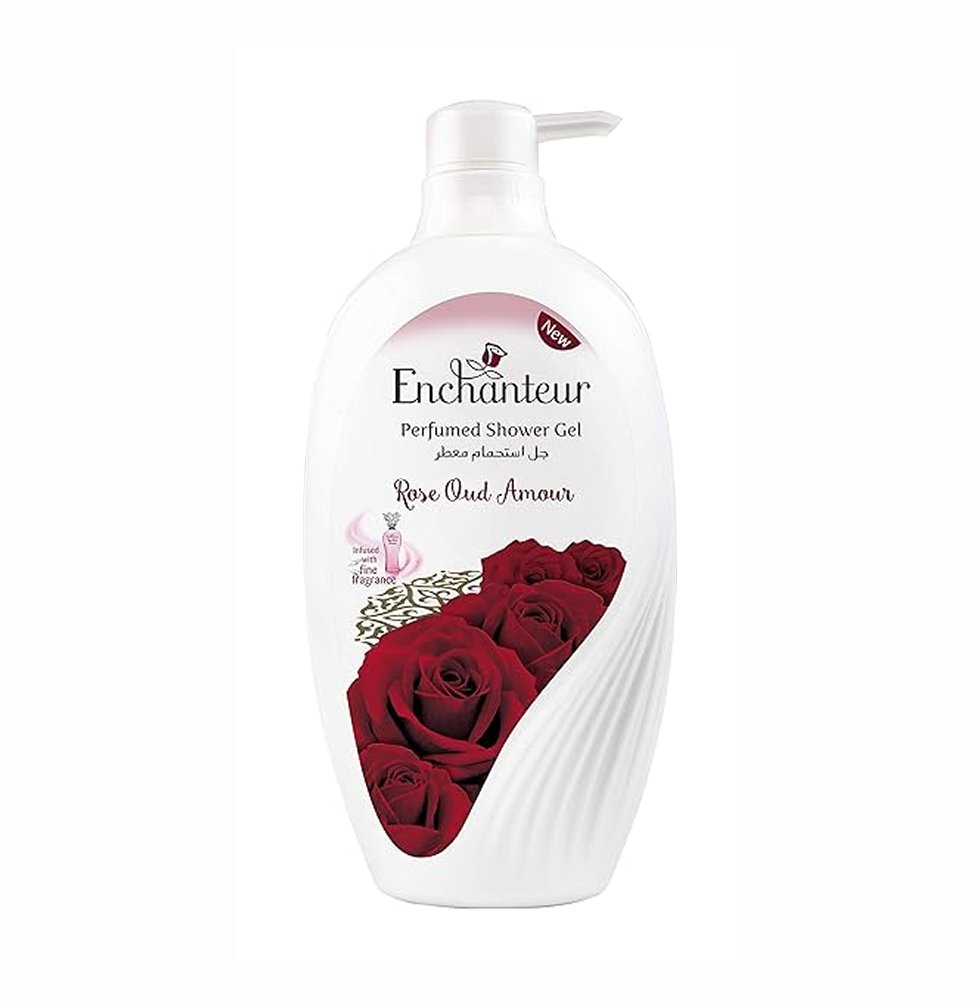 Enchanteur Perfumed Shower Gel Rose Oud Amour- 550ml