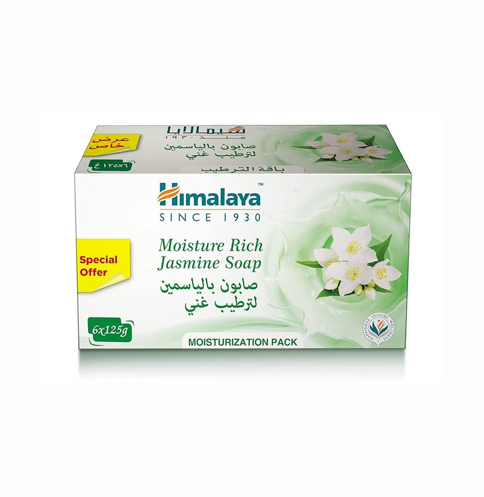 Himalaya Moisture Rich Jasmine Soap 125g x 72 pcs