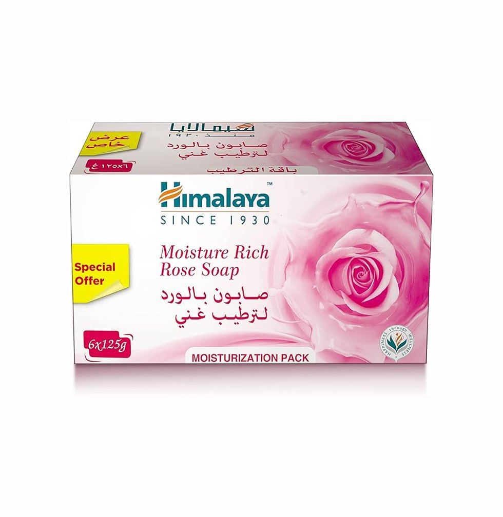 Himalaya Moisture Rich Rose Soap 125g x 72 pcs
