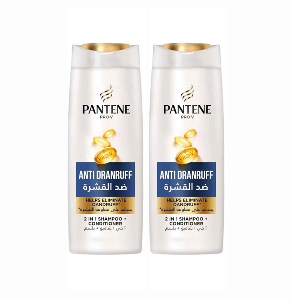 Pantene Pro-V Anti Dandruff 2 in 1 Shampoo + Conditioner - 600ml x 12 pcs