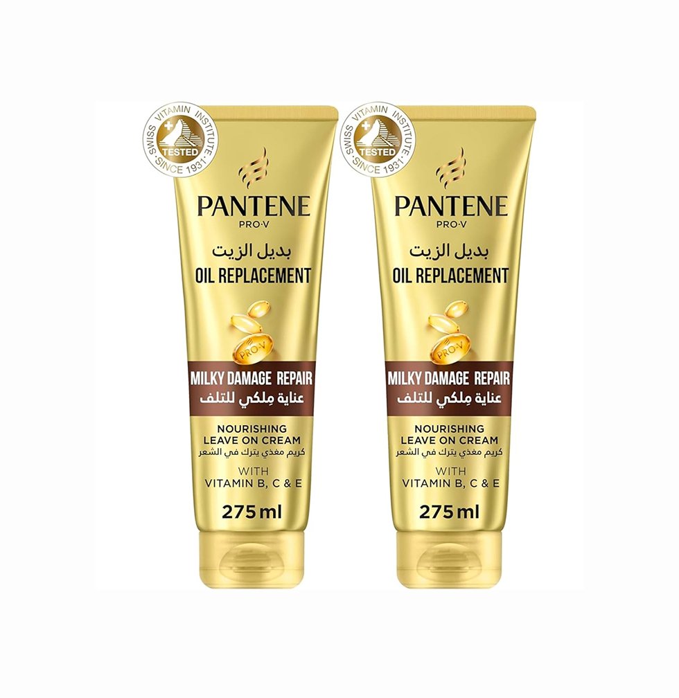 Pantene Pro-V Oil Replacement Milky Damage Repair Nourishing Leave On Cream - 275ml
