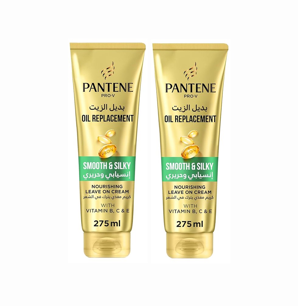 Pantene Pro-V Oil Replacement Smooth & Silky Nourishing Leave On Cream - 275ml