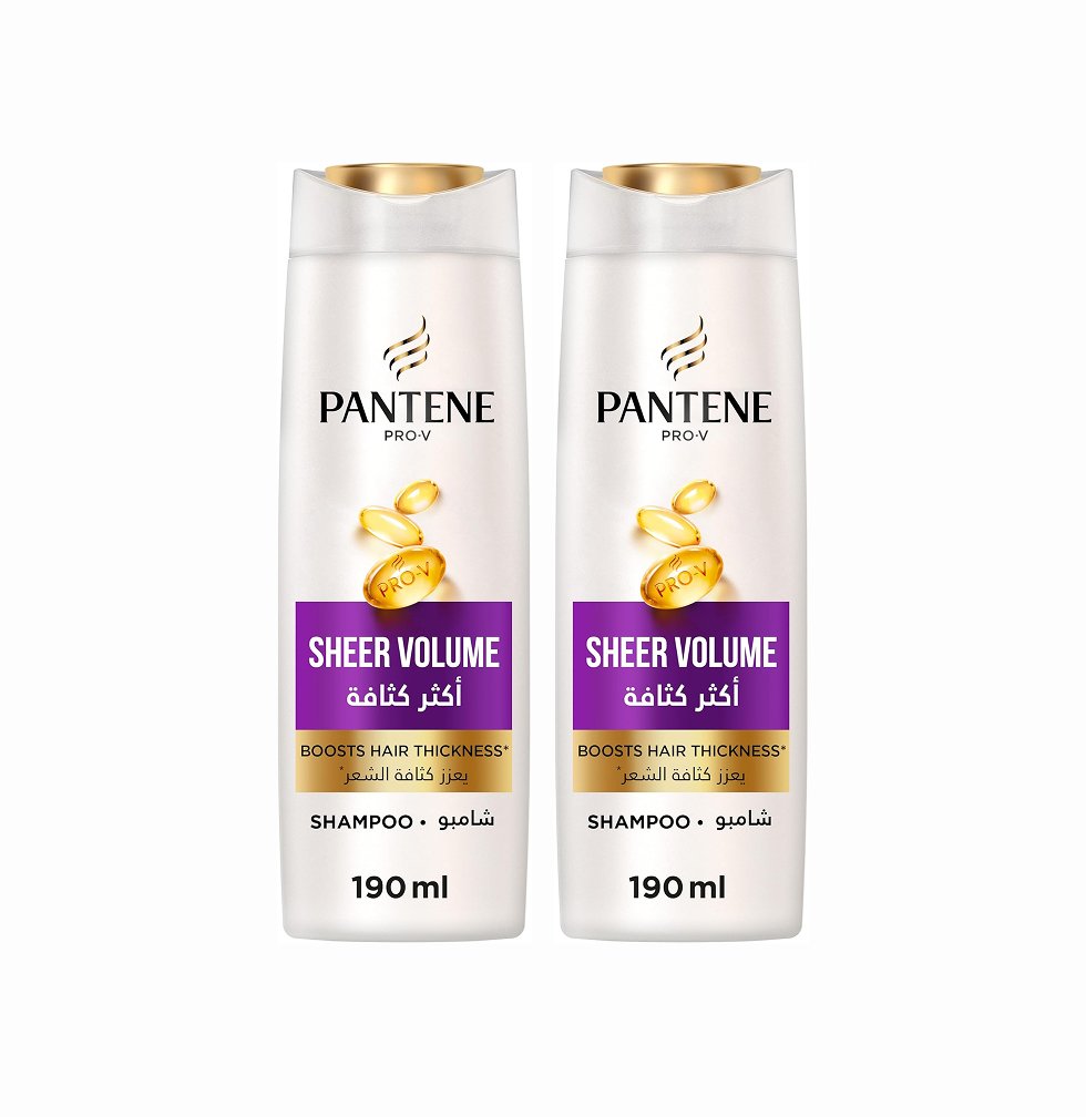 Pantene Pro-V Sheer Volume Shampoo - 190 ml x 48 pcs