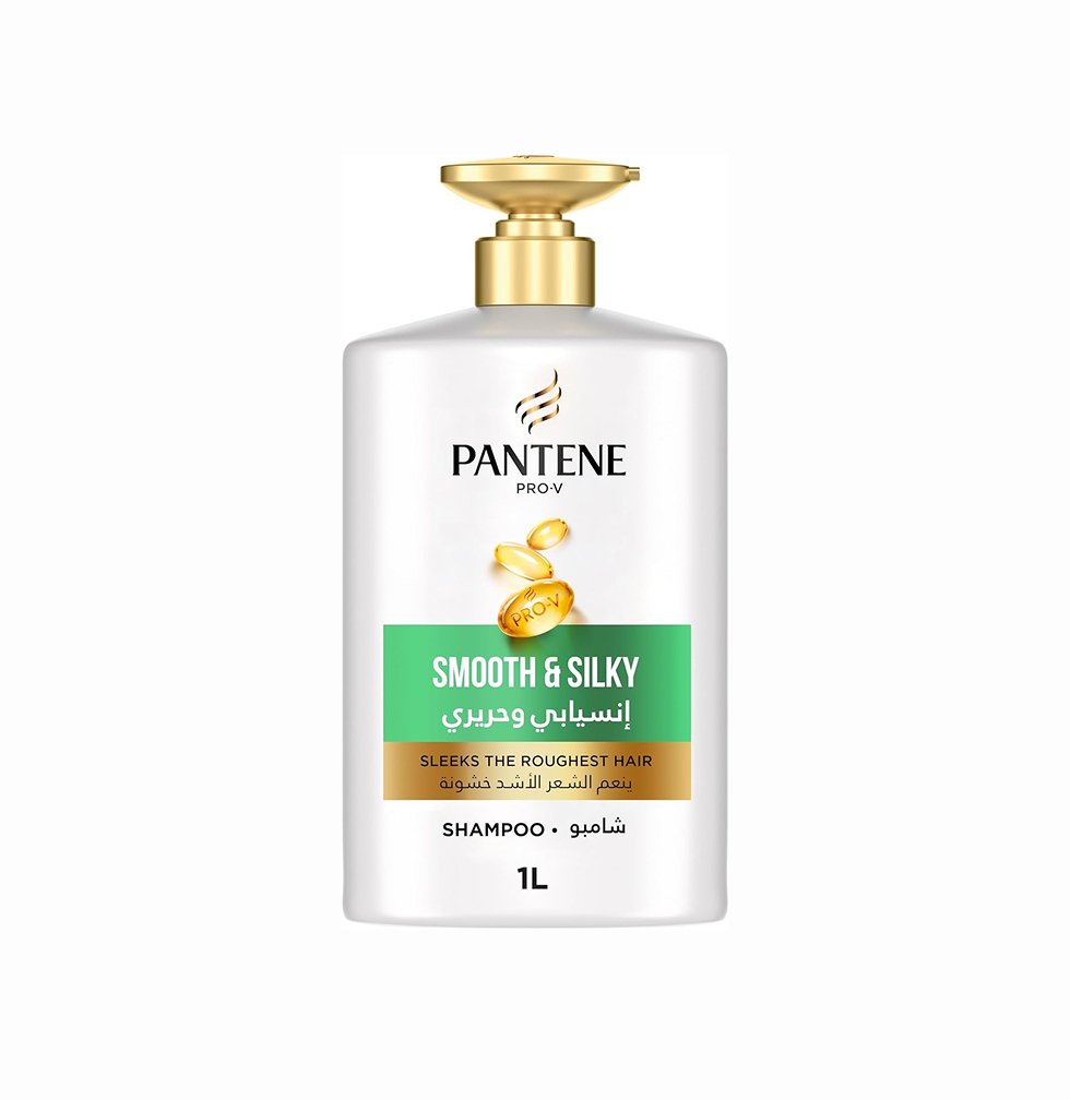 Pantene Pro-V Smooth & Silky Shampoo - 1000 ml