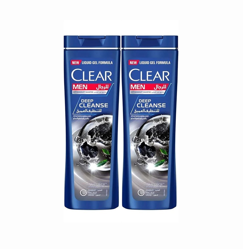 Clear Men Deep Cleanse Anti Dandruff Shampoo - 350 ml x 12 pcs