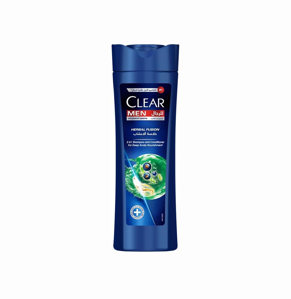 Clear Men Herbal Fusion Anti Dandruff Shampoo - 400ml x 12 pcs
