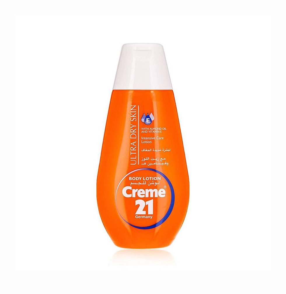 Creme 21 Body Lotion With Almond Oil And Vitamin E for Ultra Dry Skin - 250ml x 12 pcs