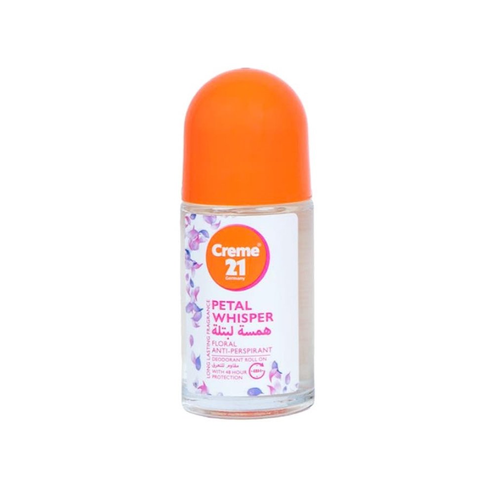 Creme 21 Petal Whisper Floral Antiperspirant Deodorant Roll On - 150ml