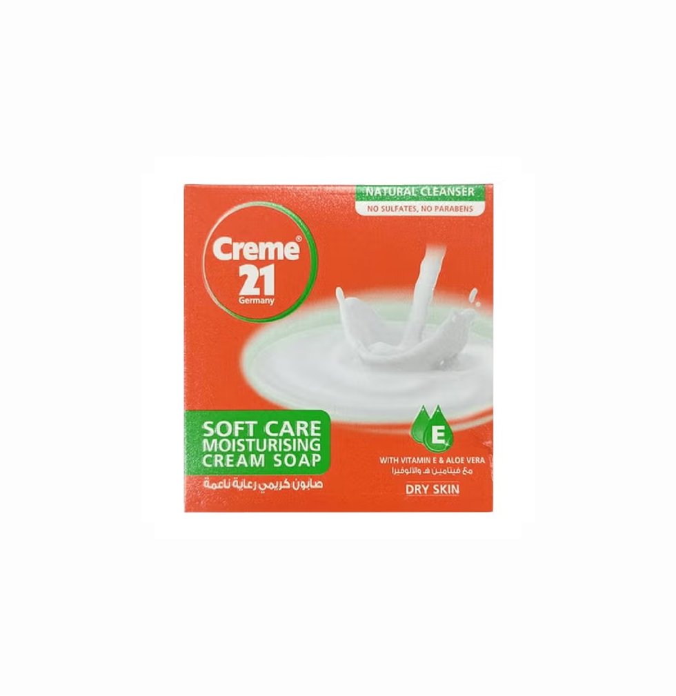 Creme 21 Soft Care Moisturizing Cream Soap - 125g x 72 pcs