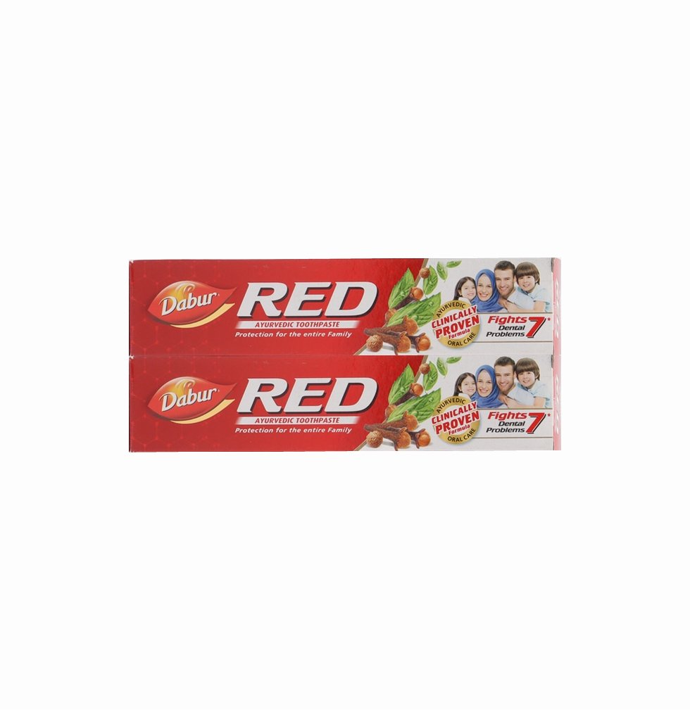 Dabur Red Ayurvedic Toothpaste Twin Pack - 200g x 36 pcs