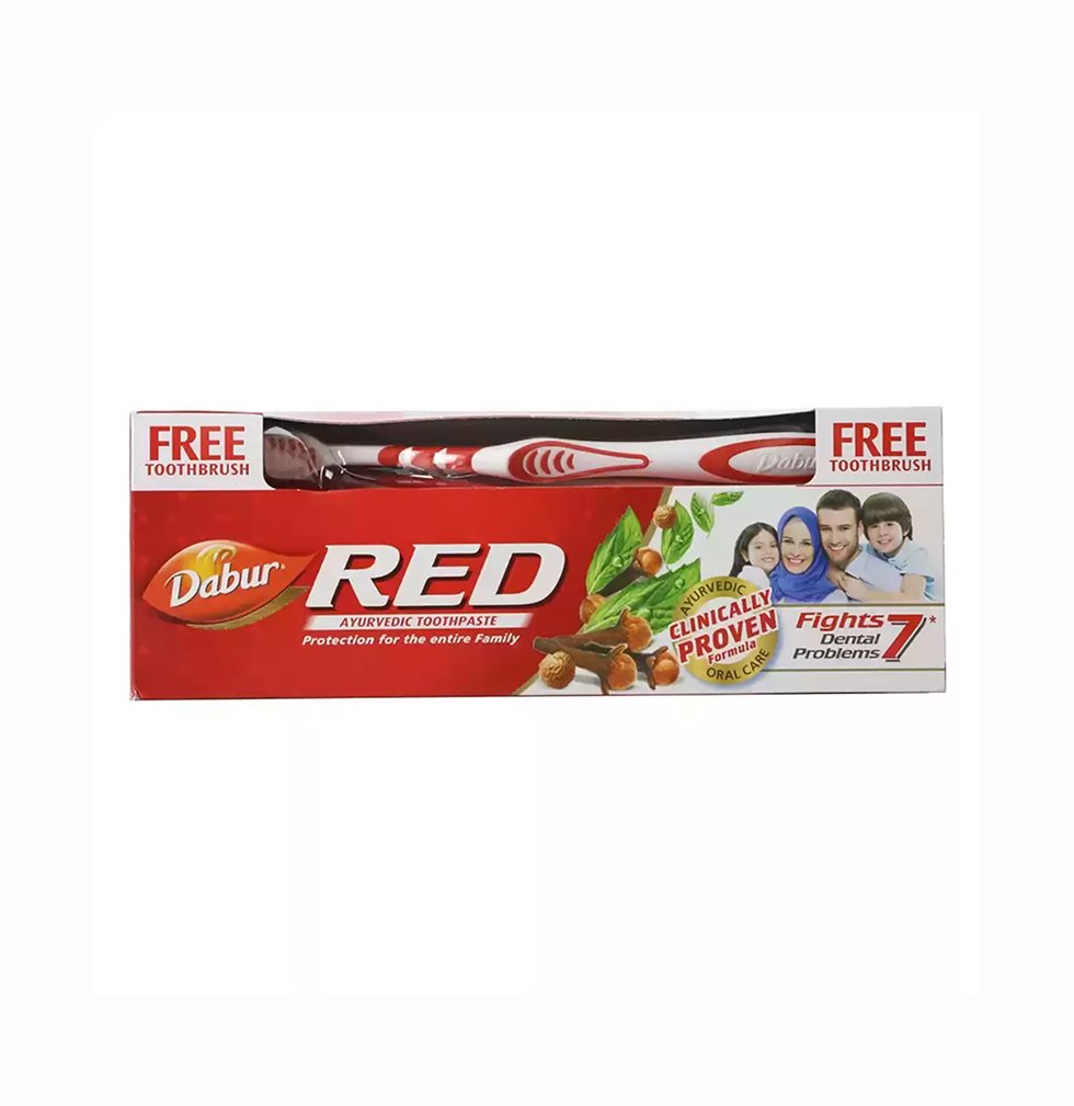 Dabur Red Toothpaste 200g +Toothbrush x 36 pcs