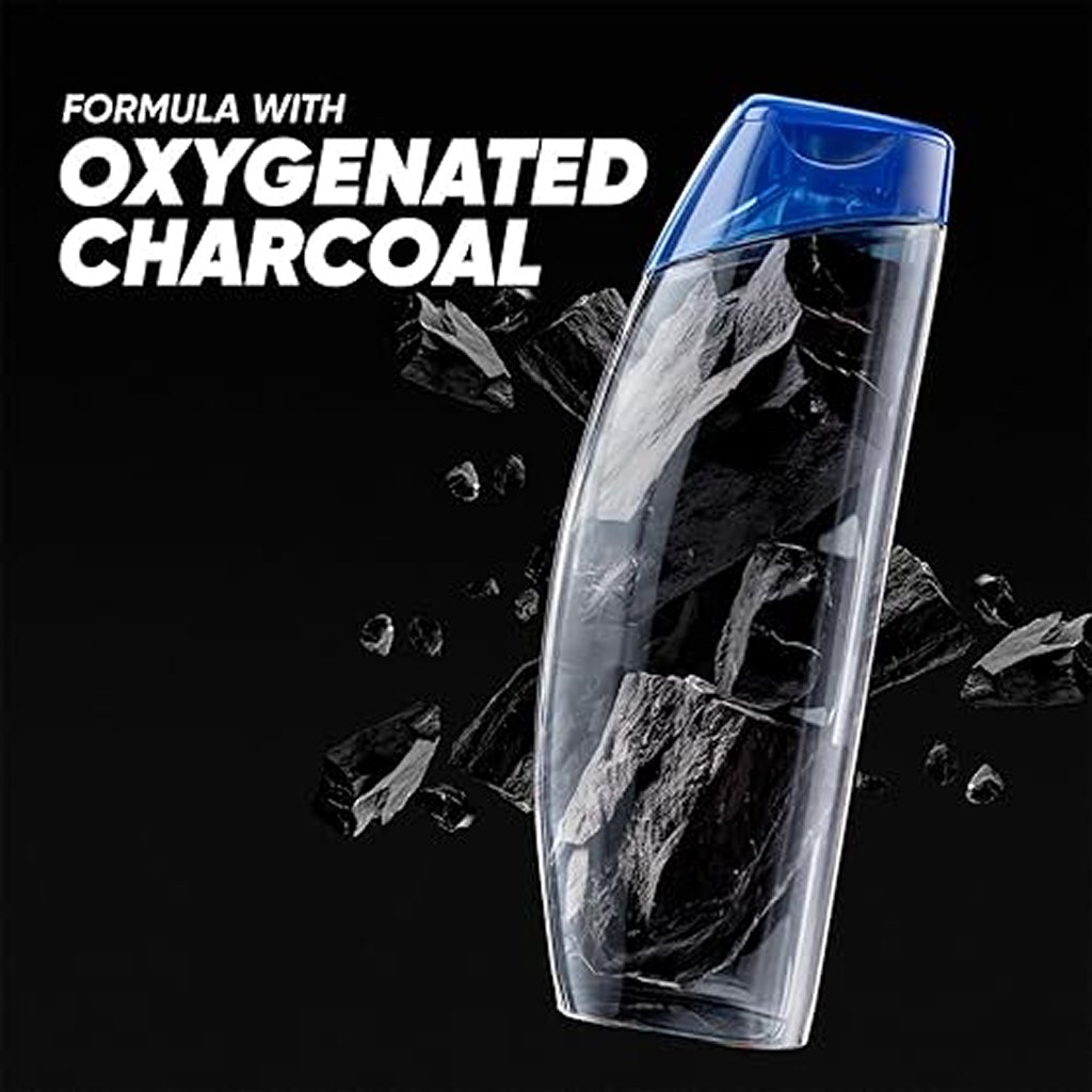 Head & Shoulders Oxygenated Charcoal Detox Shampoo - 400ml x 24 pcs
