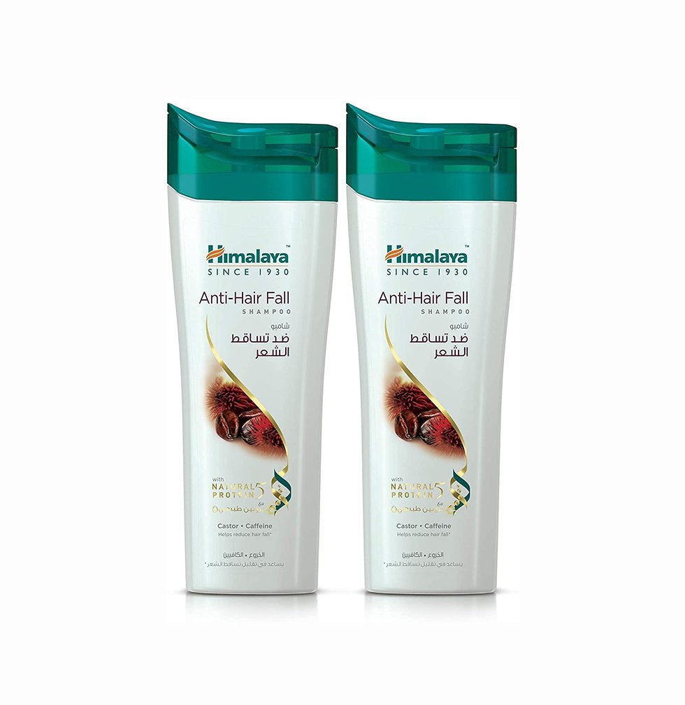 Himalaya Anti Hair Fall Shampoo Castor + Caffeine 2 x 400ml