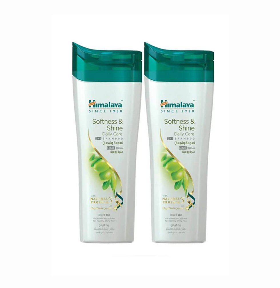 Himalaya Softness & Shine Daily Care Olive Oil Shampoo 2 x 400ml