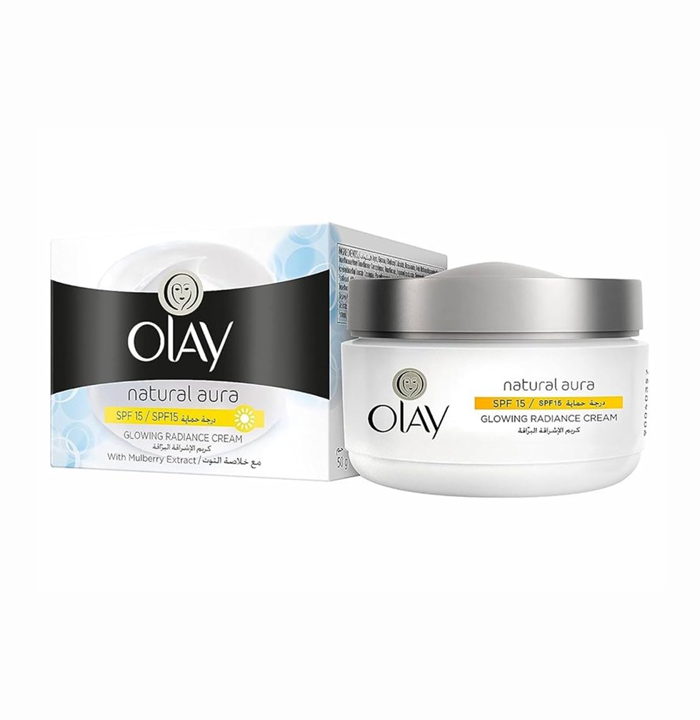 Olay Natural Aura Glowing Radiance Cream - 50g x 24 pcs
