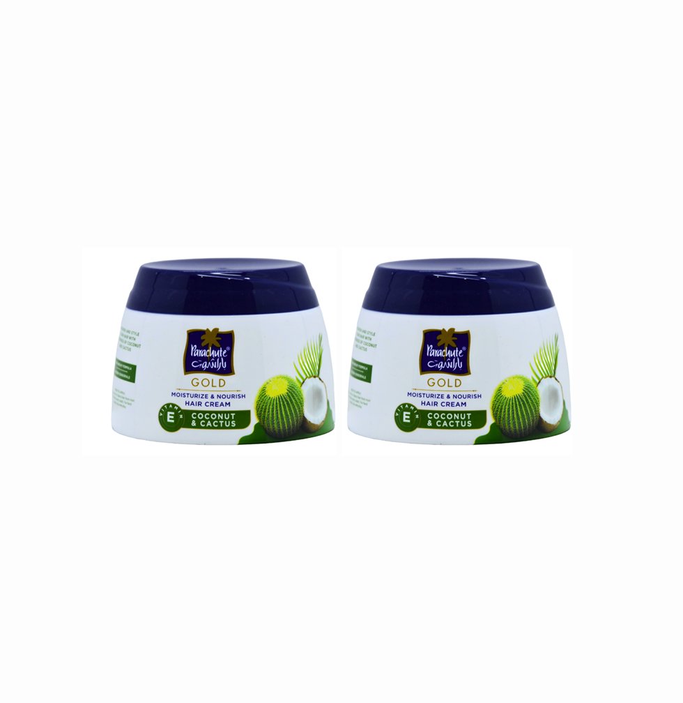 Parachute Gold Moisturize & Nourish Hair Cream - 140ml x 2 pcs