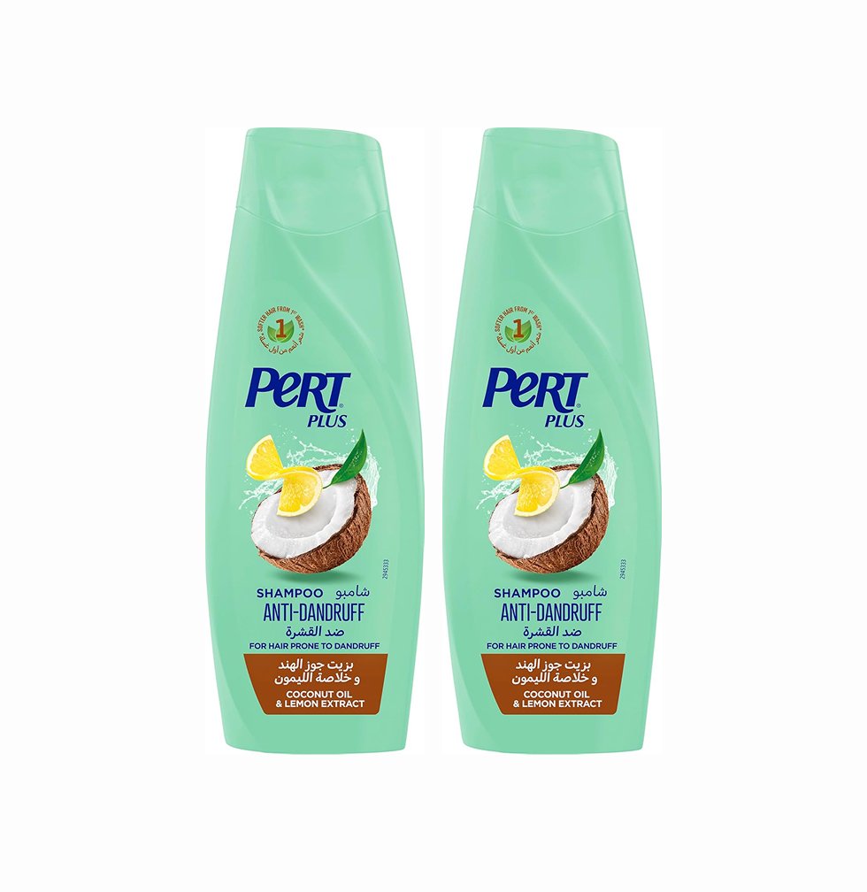 Pert Plus Anti Dandruff Shampoo - 400ml (Pack of 2 ) x 12 pcs