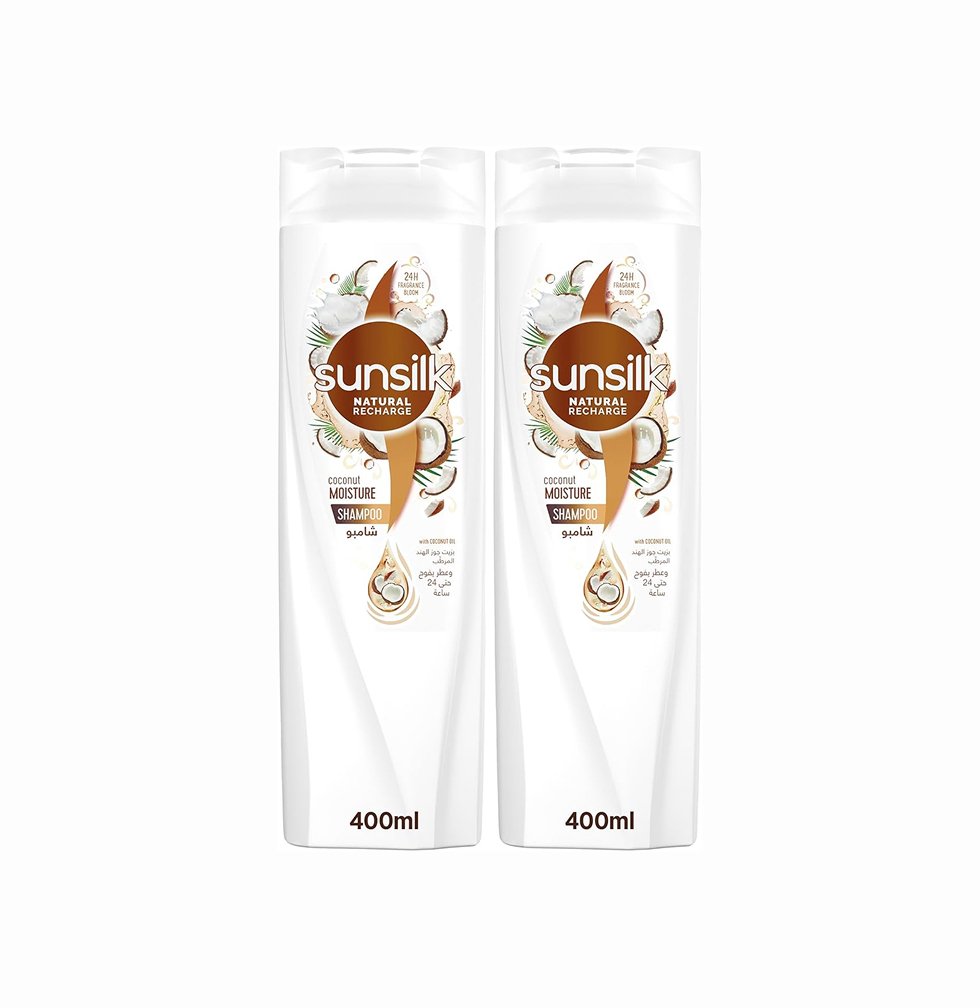 Sunsilk Coconut Moisture Shampoo 400ml + Conditioner 320ml