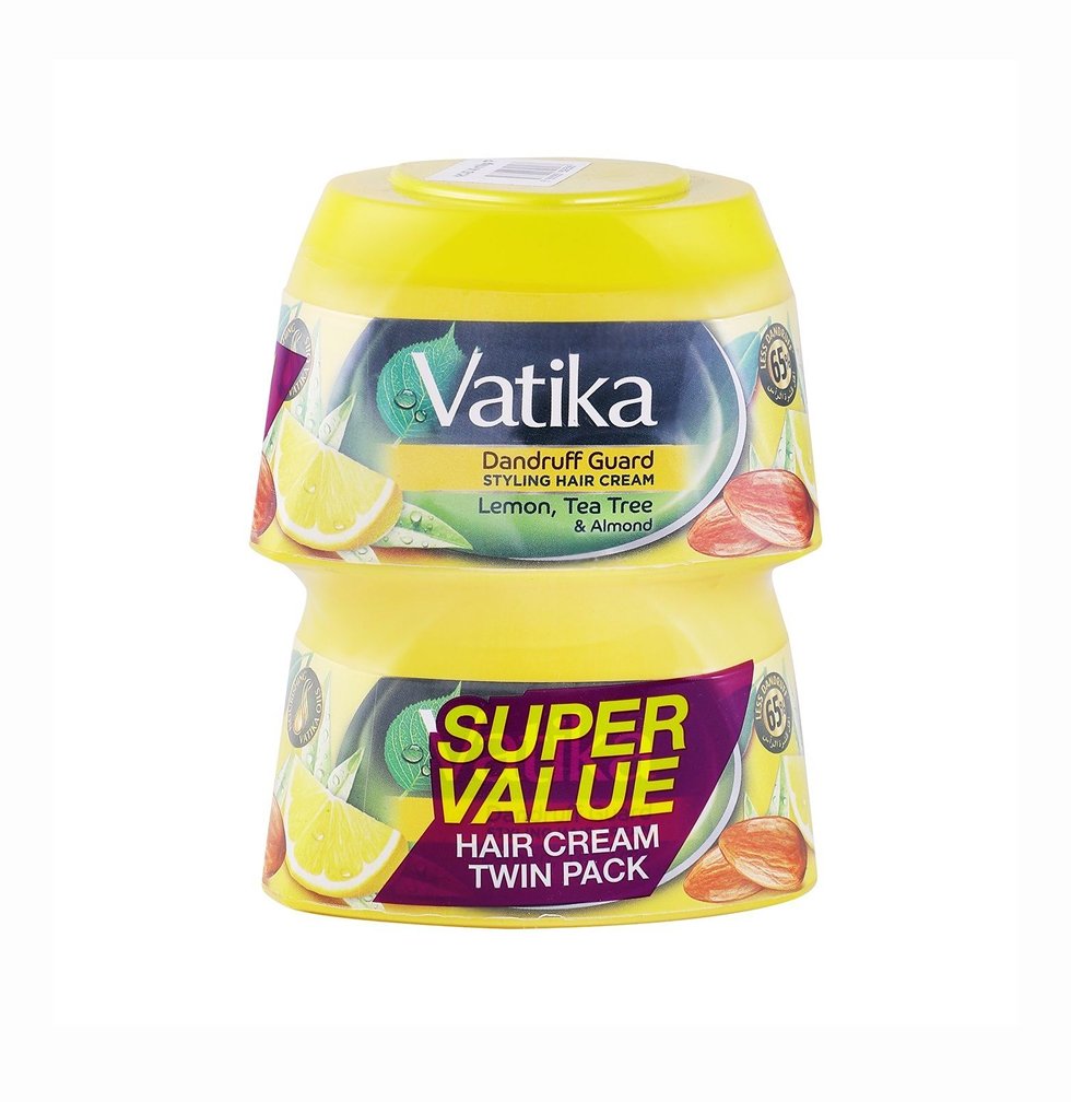 Vatika Dandruff Guard Styling Hair Cream - 140ml Pack of 2 x 24 pcs