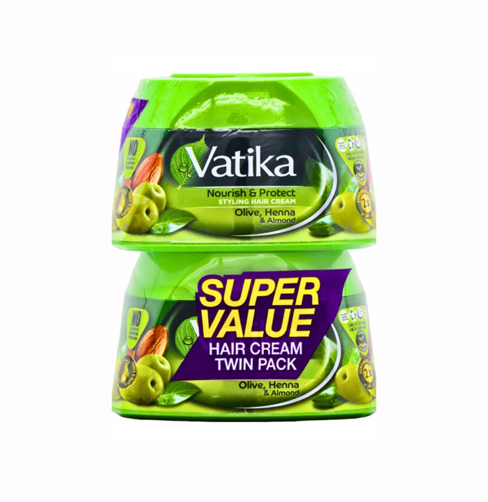 Vatika Dandruff Guard Styling Hair Cream - 140ml Pack of 2 x 24 pcs