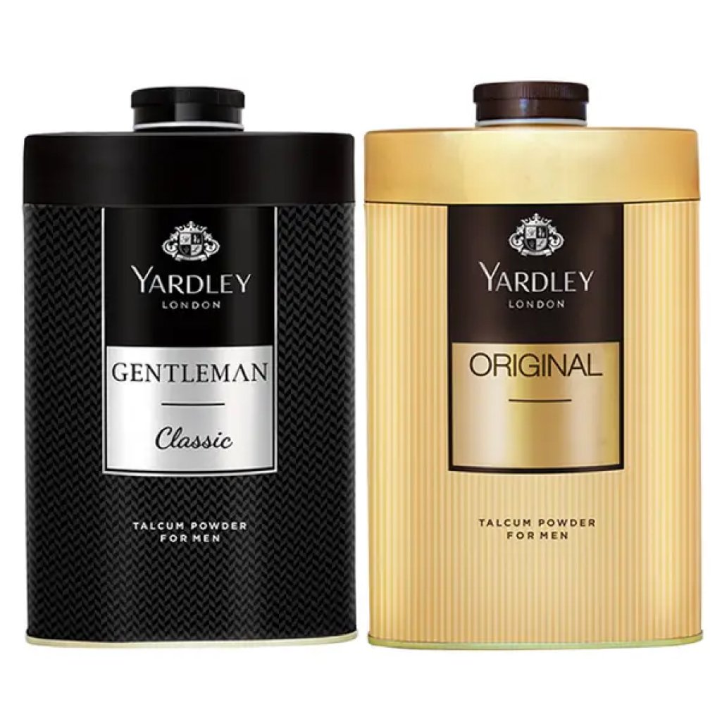 Yardley London Original & Gentlemen Assorted Talc for Men - 250g