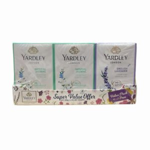Yardley Luxury Soap 100g x 72 pcs | 4+2 Value Pack