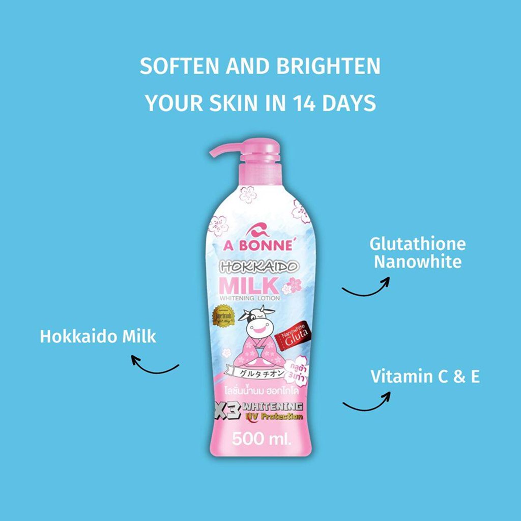 A Bonne Hokkaido Milk Lotion 500ml A112